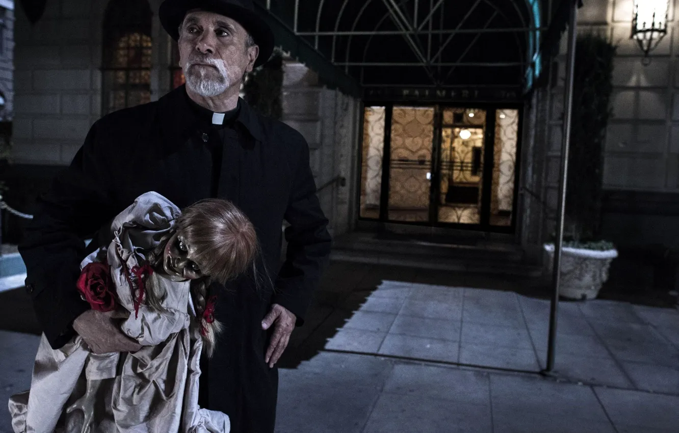 Photo wallpaper cinema, demon, horror, toy, devil, movie, fear, evil