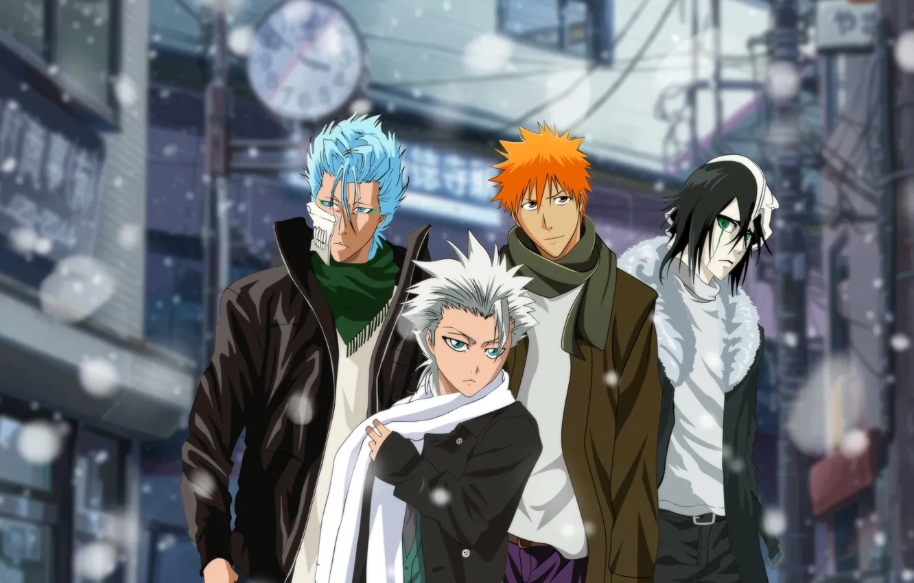 Photo wallpaper Bleach, Guys, Ichigo, Boys