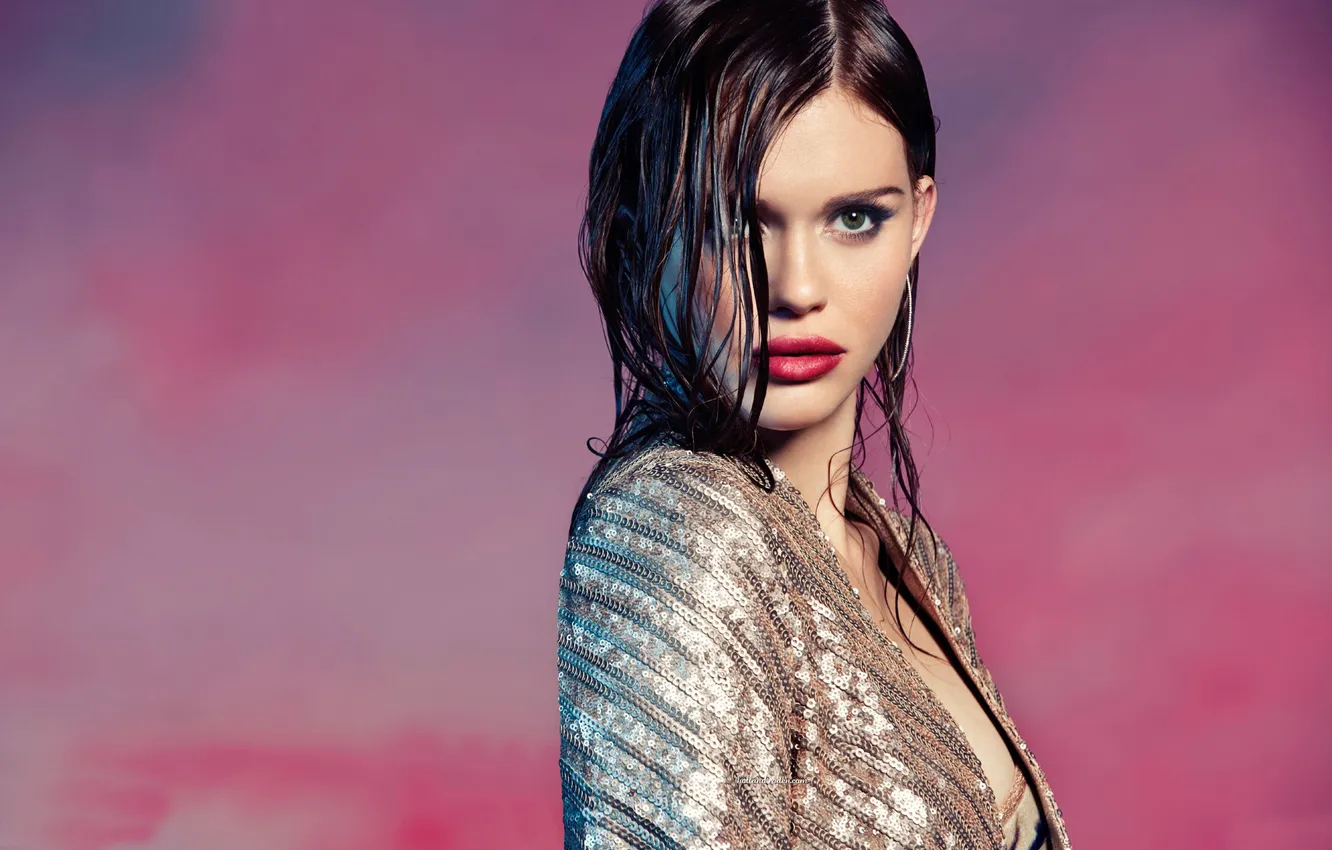 Photo wallpaper girl, pose, Holland Roden