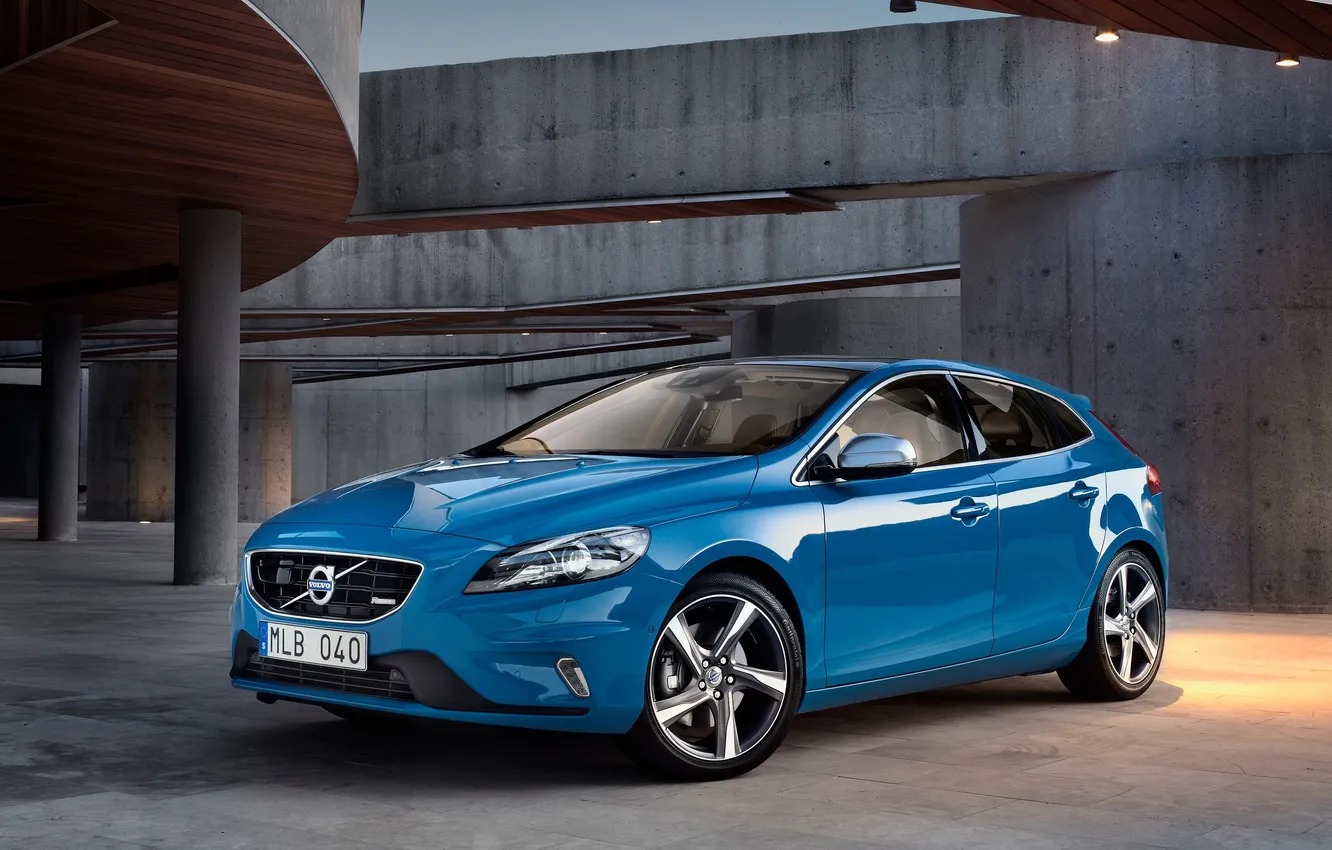 Photo wallpaper car, Volvo, auto, Volvo V40