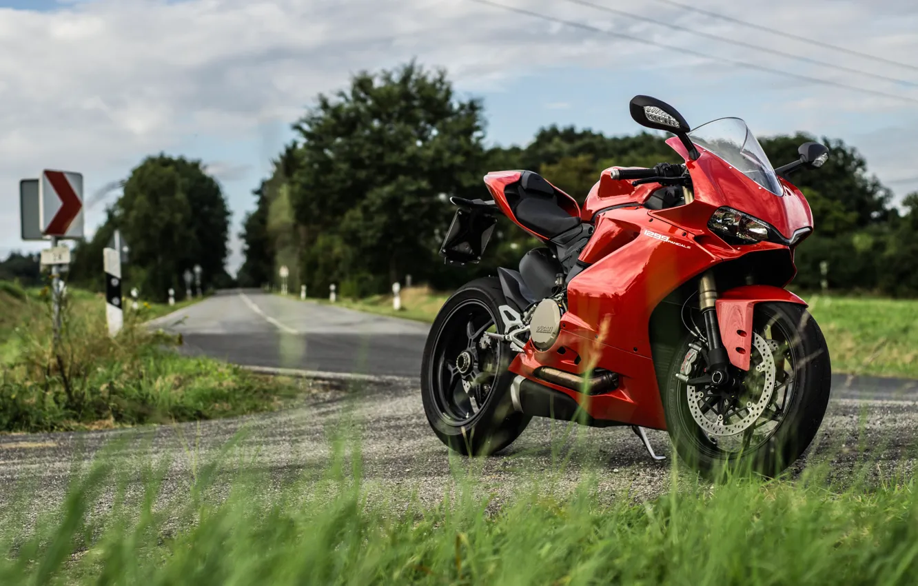 Photo wallpaper motorcycle, bike, Ducati, Panigale, 1299