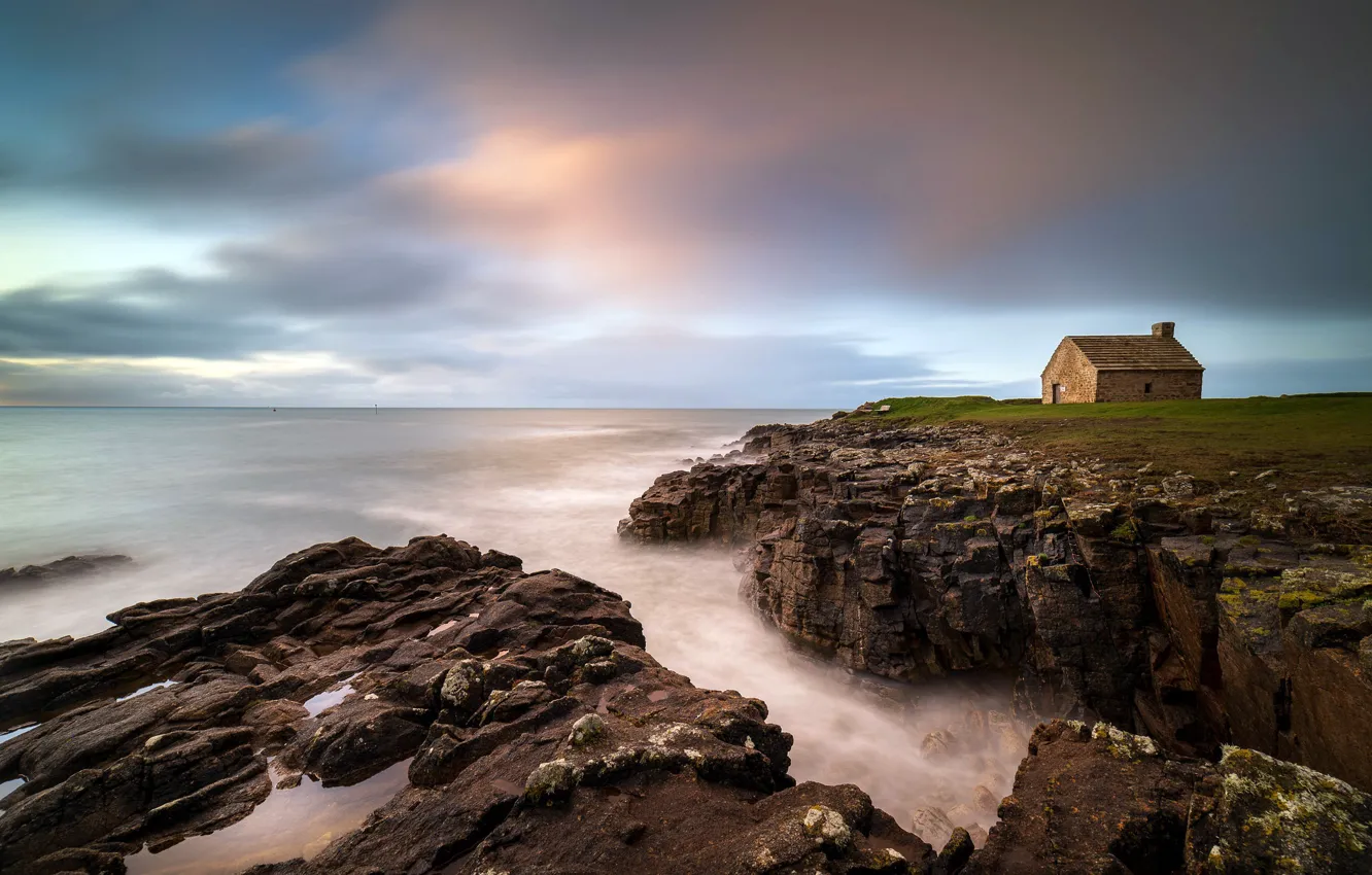 Photo wallpaper Finistère, Pointe de Combrit, Sainte-Marine