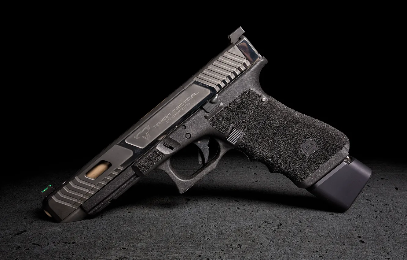 Photo wallpaper gun, background, Taran Tactical, G34