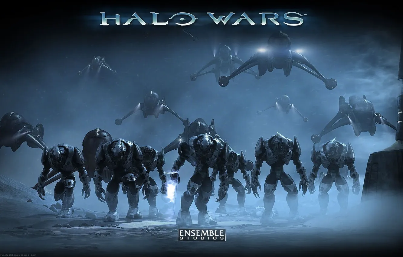 Photo wallpaper war, the game, Halo Wars