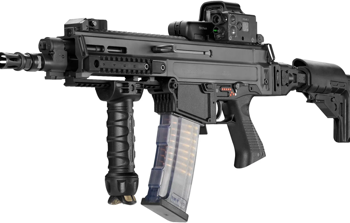 Photo wallpaper gun, weapon, rifle, The Czech Republic, EOTech, 5.56x45, assault rifle, Bren