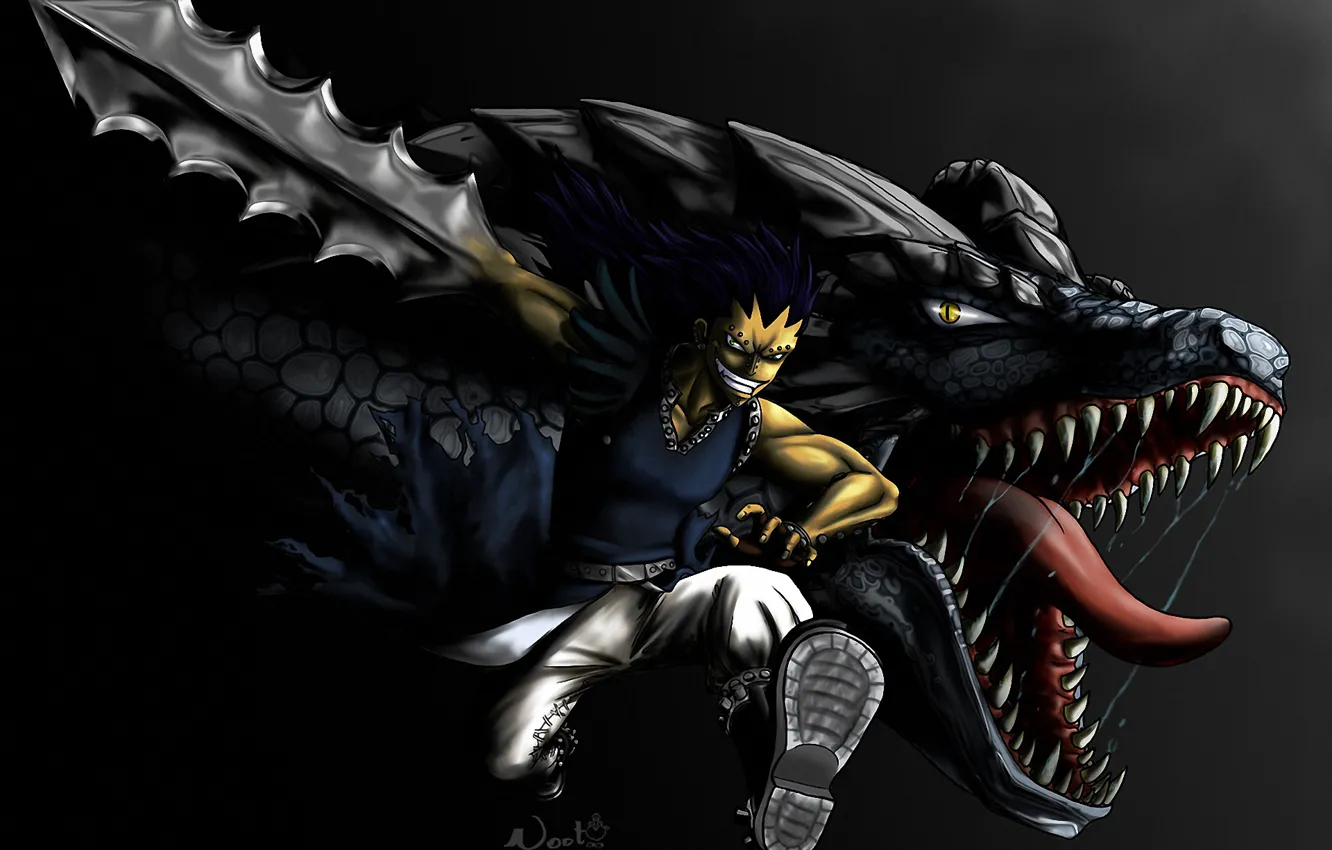 Photo wallpaper sword, Fairy tail, Gadgil