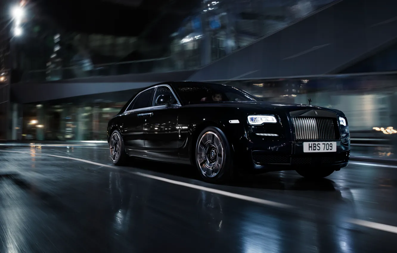 Photo wallpaper black, Rolls-Royce, Black, Coupe, rolls-Royce, Wraith, Wright