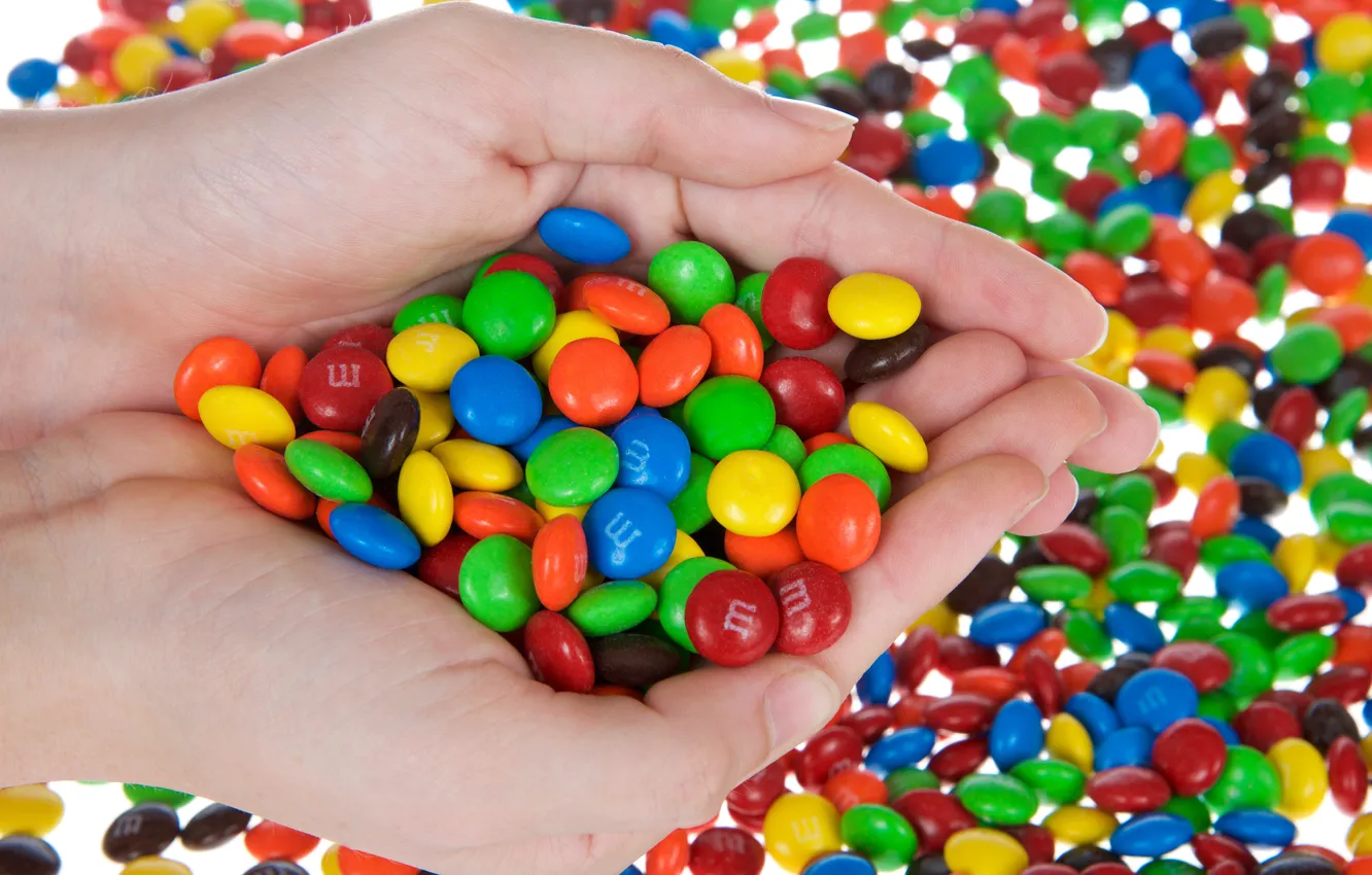 Photo wallpaper chocolate, sweets, Coloring