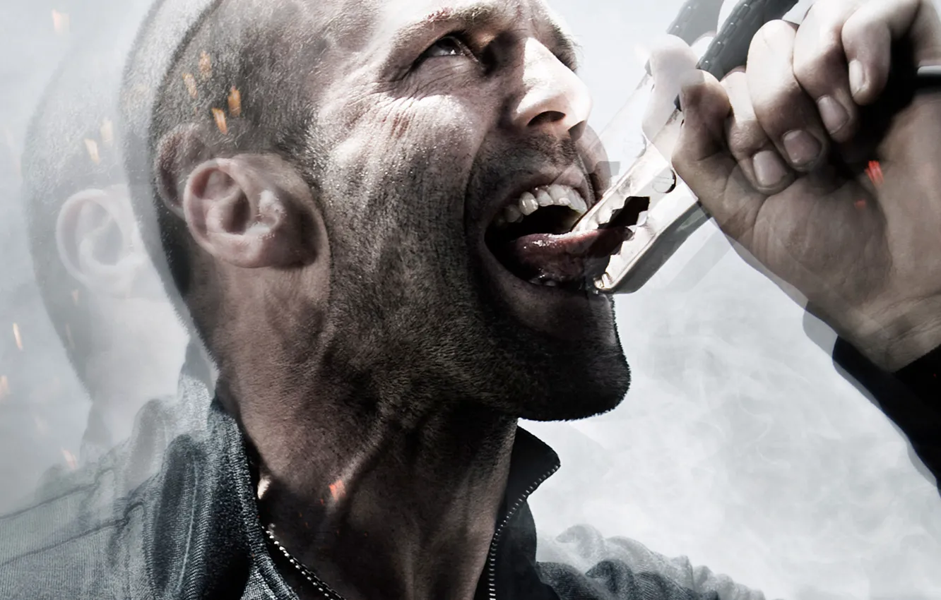 Photo wallpaper adrenaline, Jason Statham, Crank