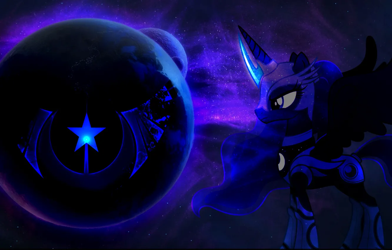 Photo wallpaper Luna, princess luna, New Lunar Republic