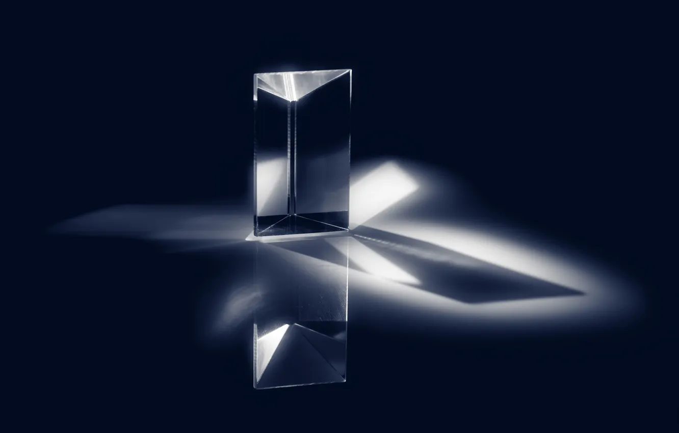 Photo wallpaper abstraction, shadows, prism