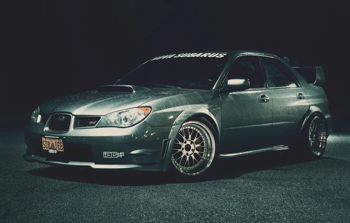 Photo wallpaper Subaru, Impreza, STI, Subaru Impreza STI