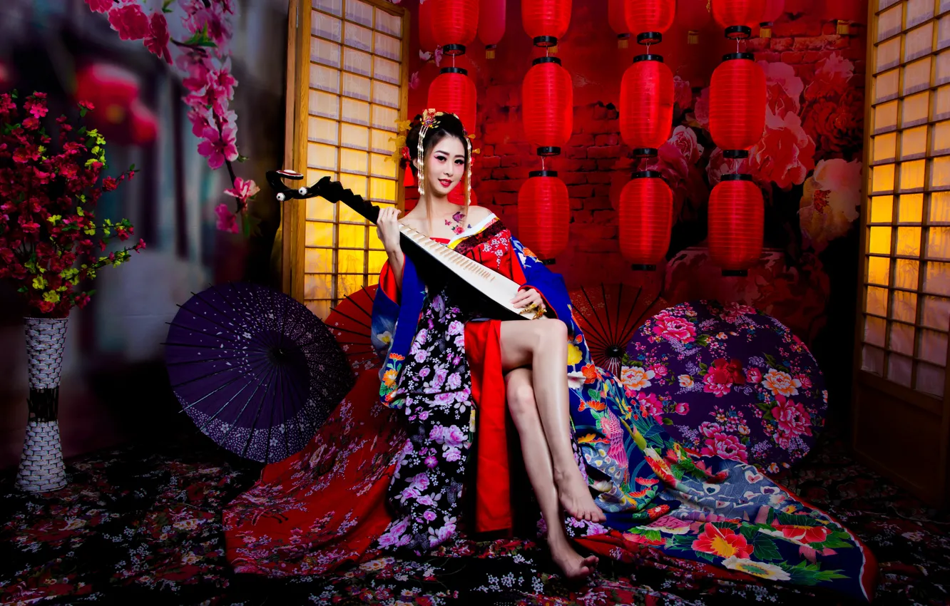 Photo wallpaper style, background, tool, Asian