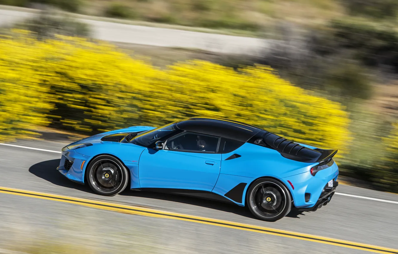 Photo wallpaper speed, Lotus, Evora, 2020, USA version, Evora GT