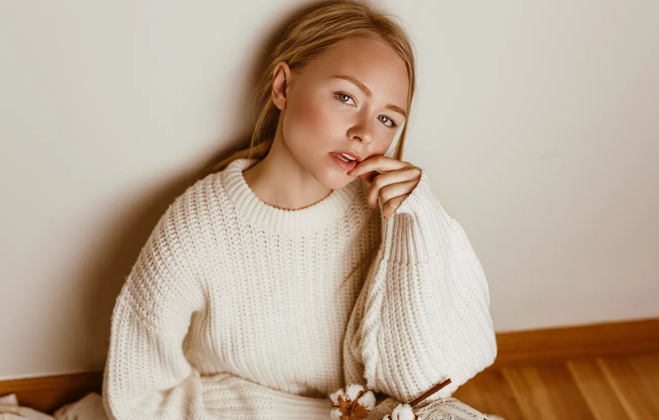 Photo wallpaper look, face, model