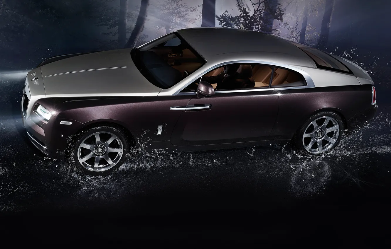 Photo wallpaper car, Rolls-Royce, Wraith