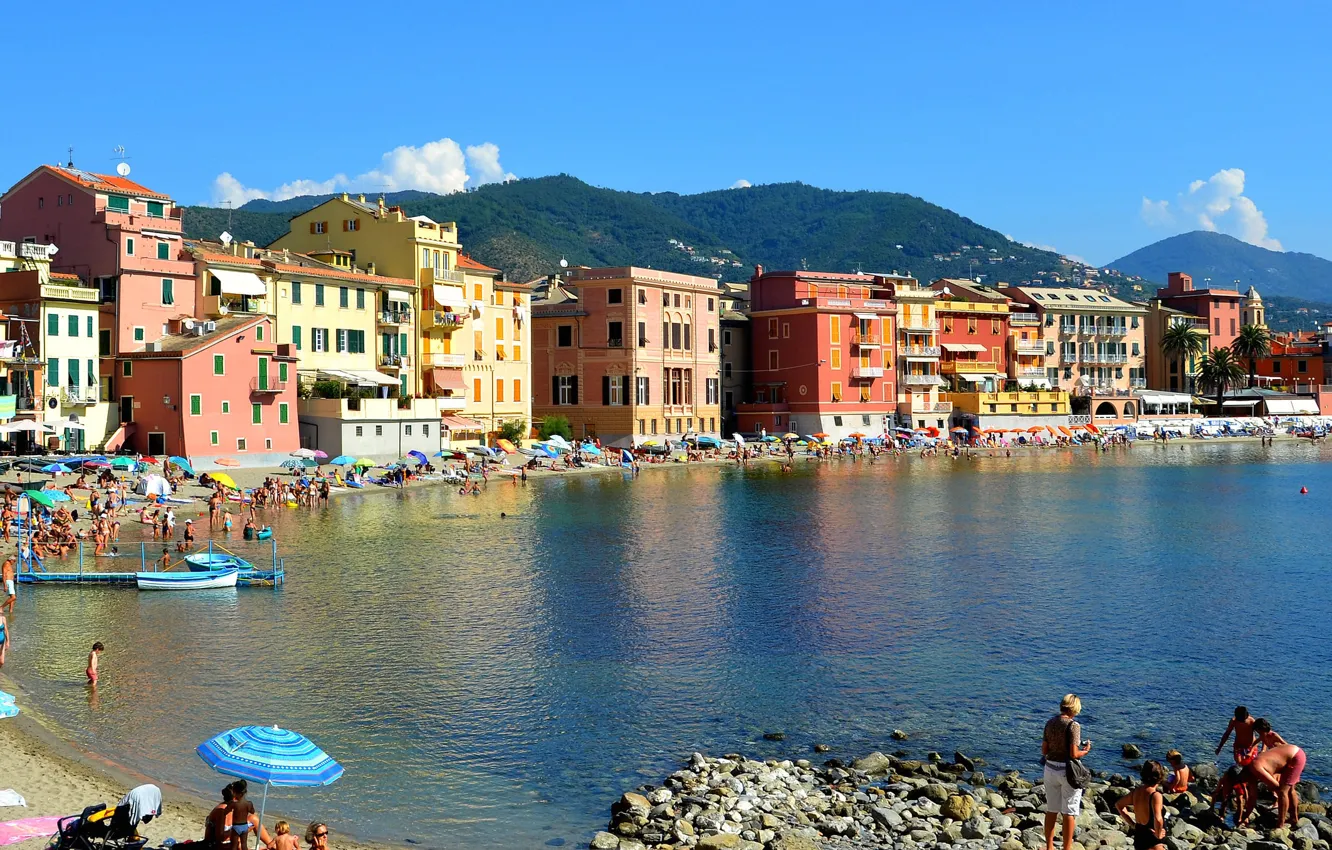 Photo wallpaper Italy, Liguria, Sestri Levante