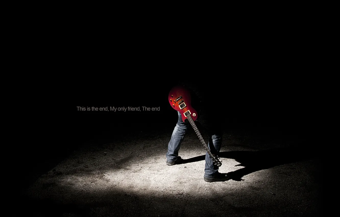 Photo wallpaper the end of the road, This Is The End, end