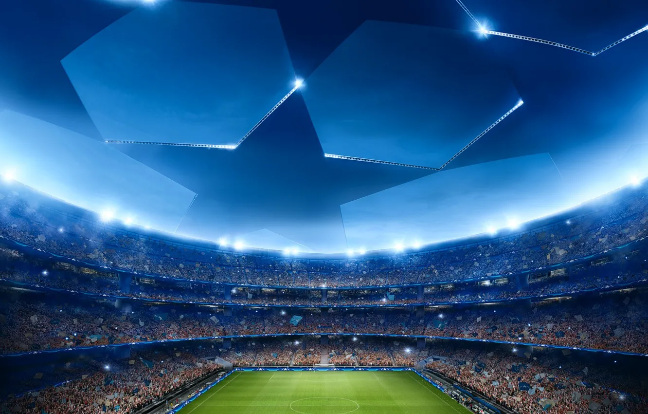 Photo wallpaper football, uefa, champions league, uefa champions league, ucl