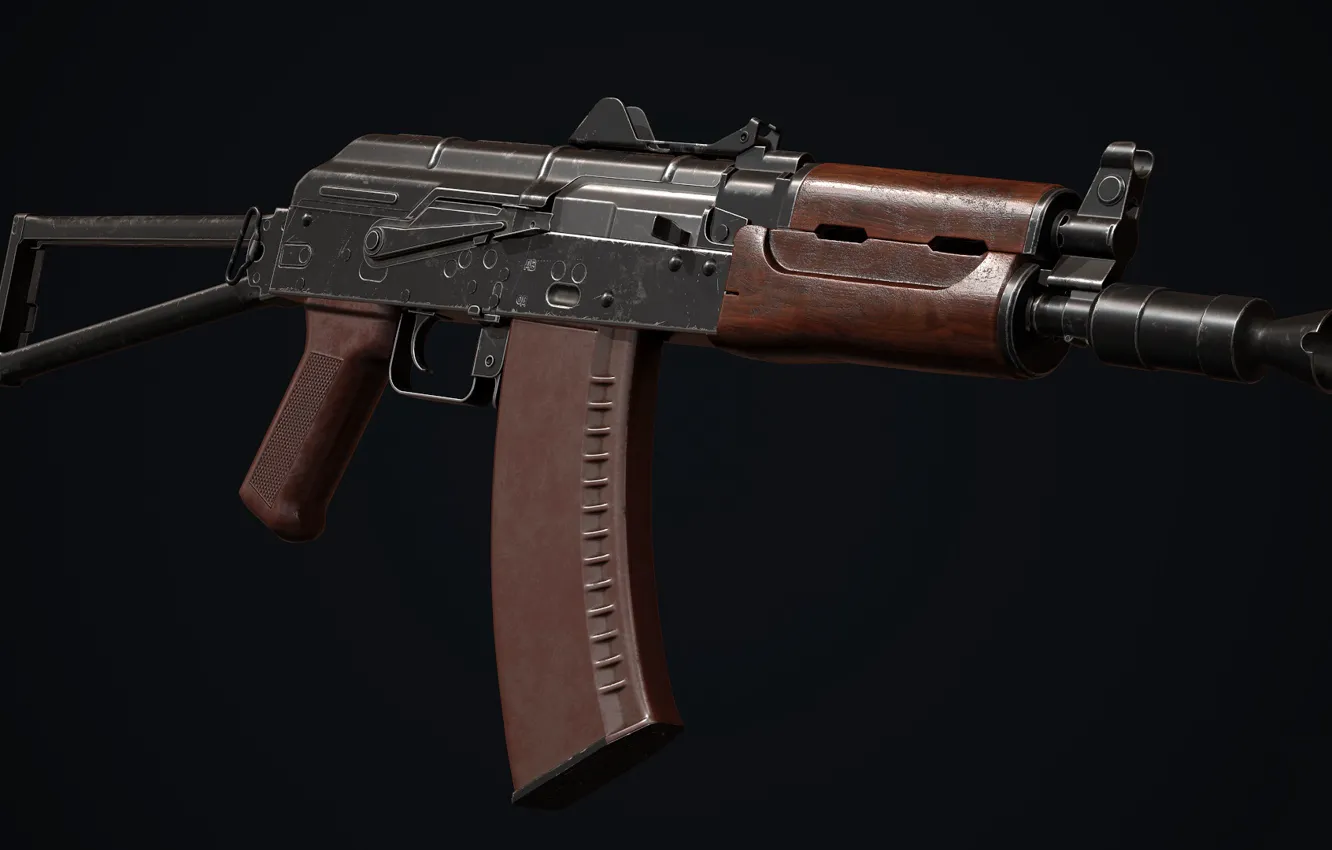 Photo wallpaper Russia, The AKS-74, Compact machine