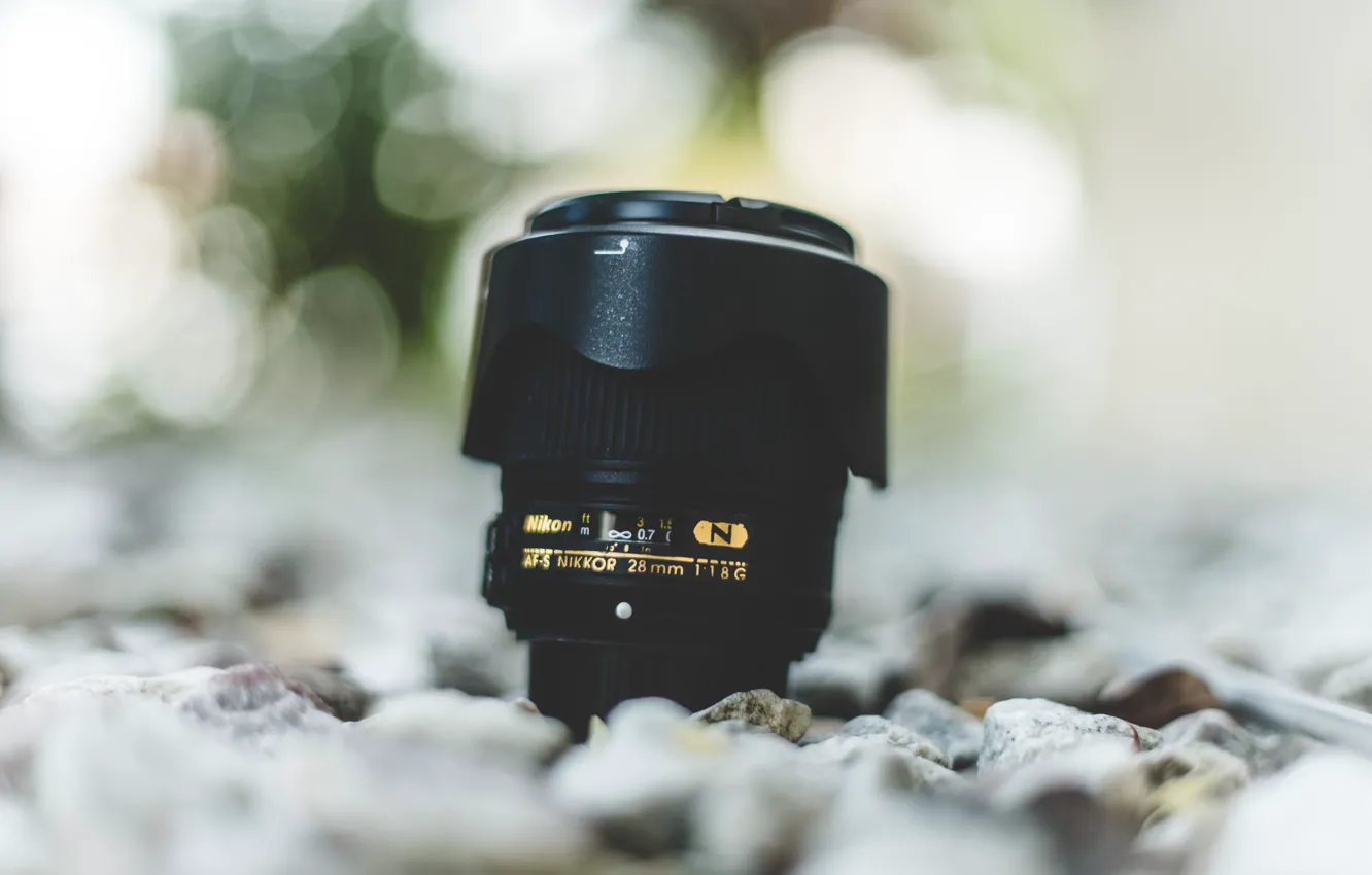 Photo wallpaper earth, technology, Nikon, lens, bokeh