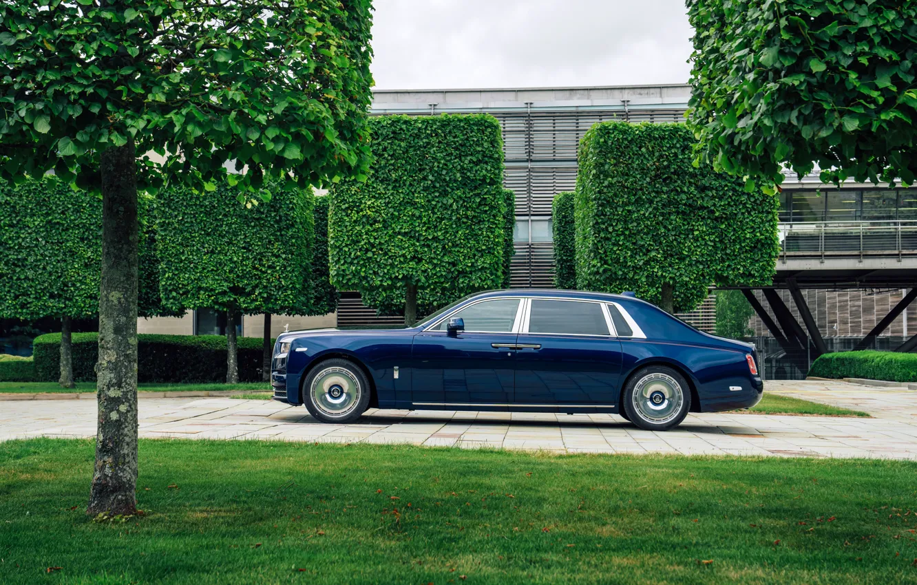 Photo wallpaper Rolls-Royce, Phantom, Rolls-Royce Phantom, side view