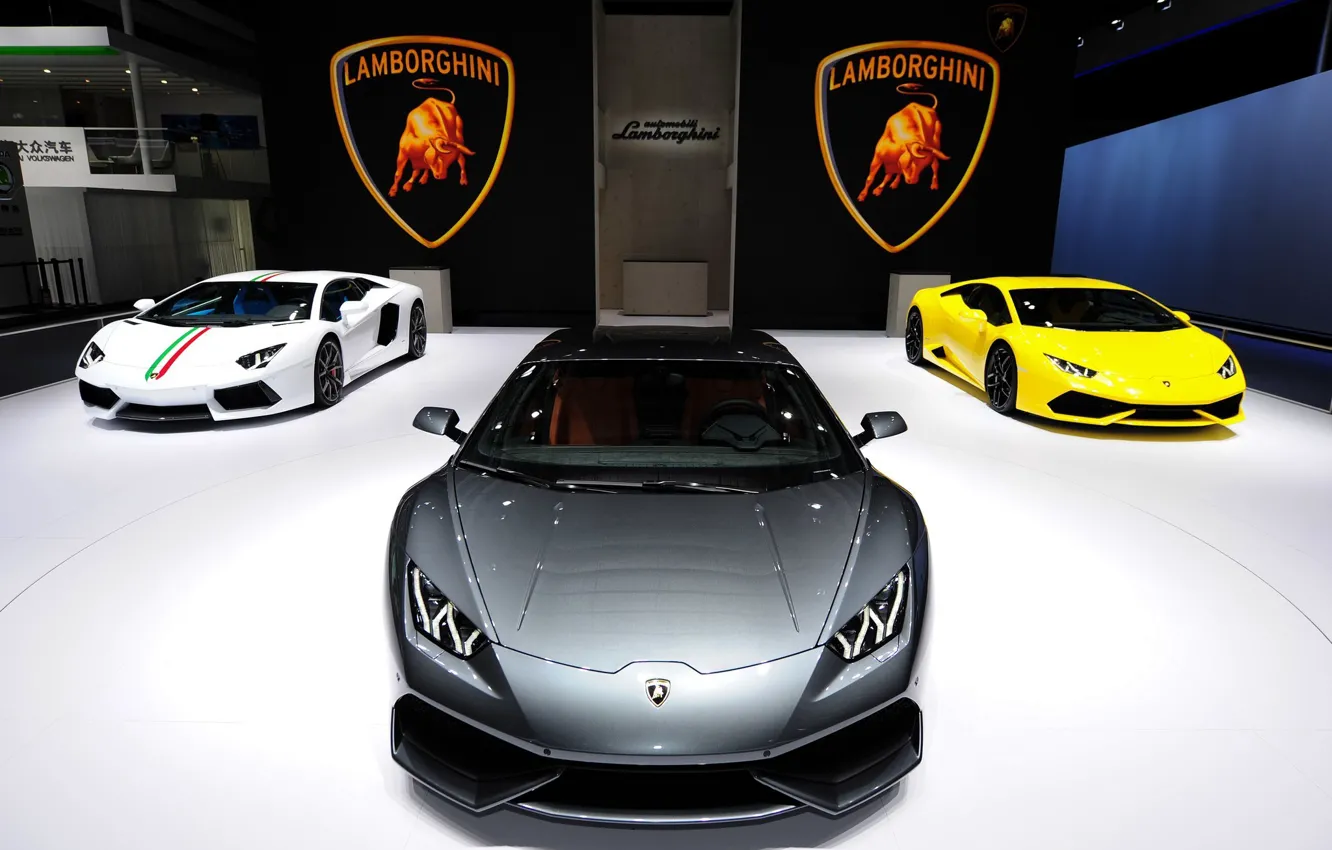 Photo wallpaper Lamborghini, Gallardo, Lambo, tuning, Aventador, Huracan, Murcelago