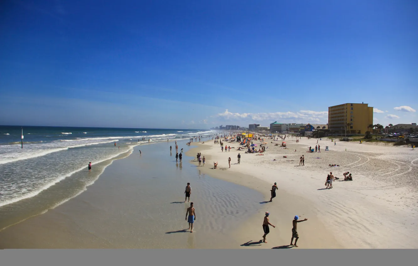 Photo wallpaper sea, Florida, Daytona Beach