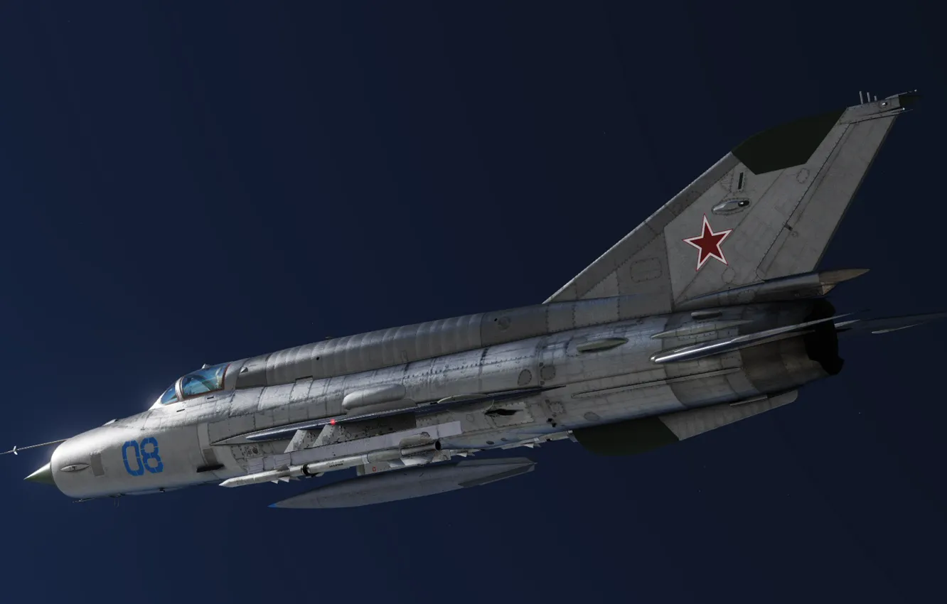 Photo wallpaper OKB MiG, MiG-21bis, Frontline fighter