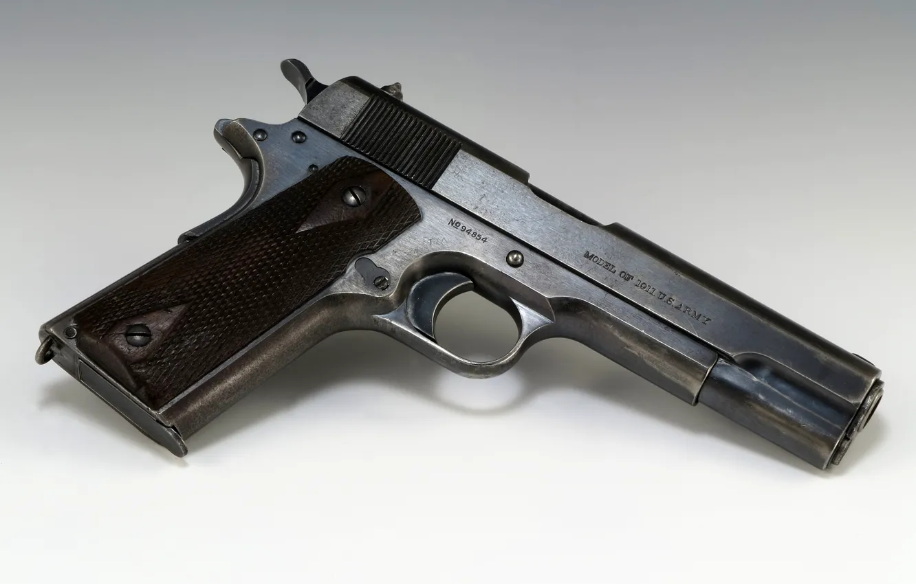 Photo wallpaper gun, pistol, colt, m1911, 45acp