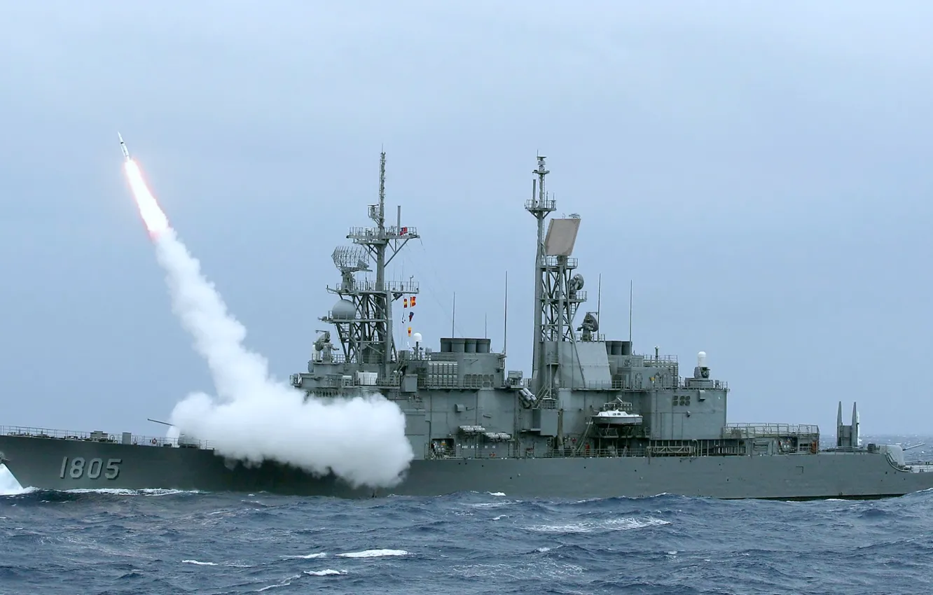 Photo wallpaper destroyer, Taiwan, DDG Magun