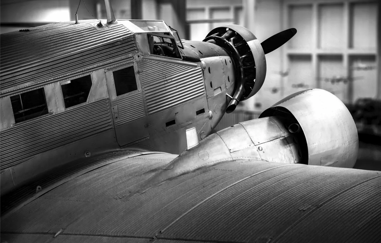 Photo wallpaper aviation, wings, hangar, the plane, aircraft, Arctic, aviation, hangar