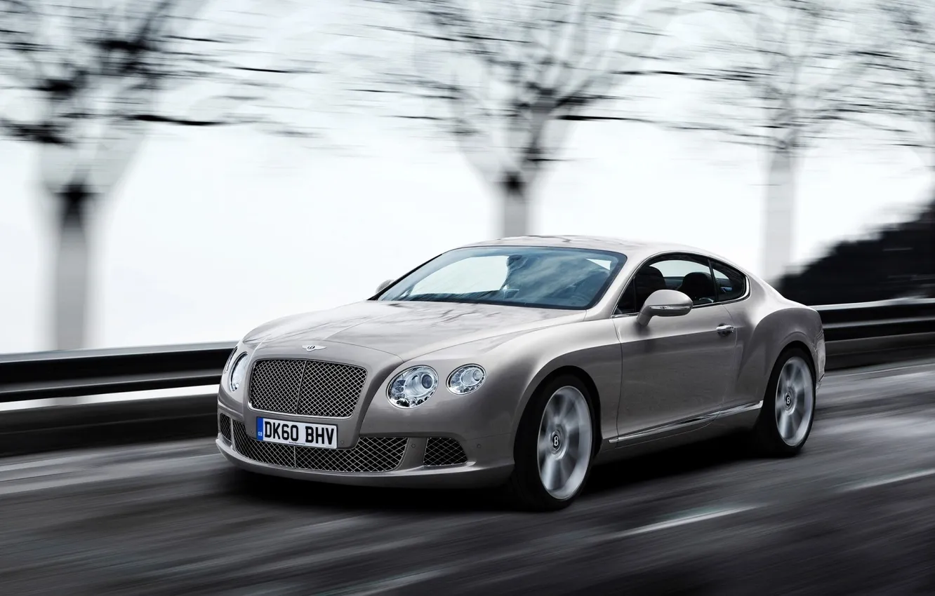 Photo wallpaper speed, Bentley, Continental