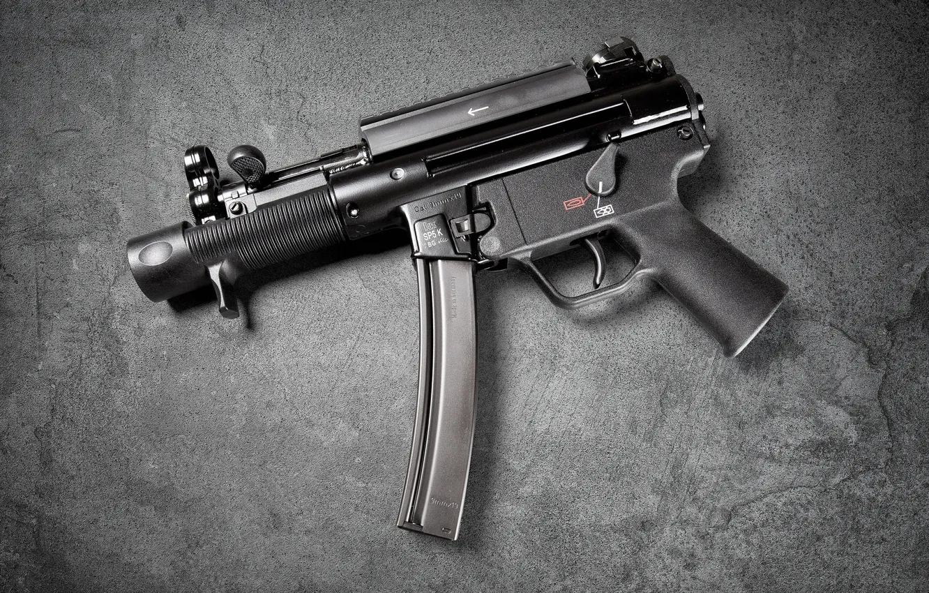 Photo wallpaper Germany, Heckler &ampamp; Koch, The gun, MP5