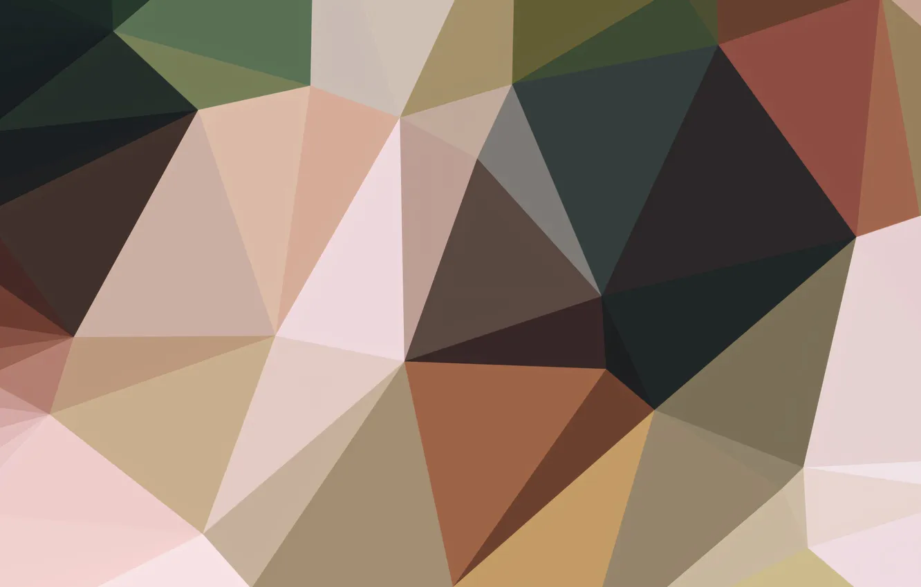 Photo wallpaper color, angle, vladstudio, triangle