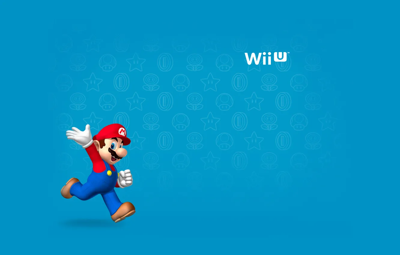 Photo wallpaper Wii, Nintendo, Super Mario