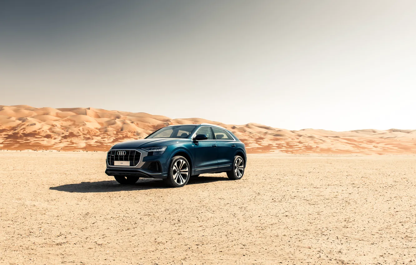 Photo wallpaper Audi, Q8, Audi Q8 55 TFSI quattro S line