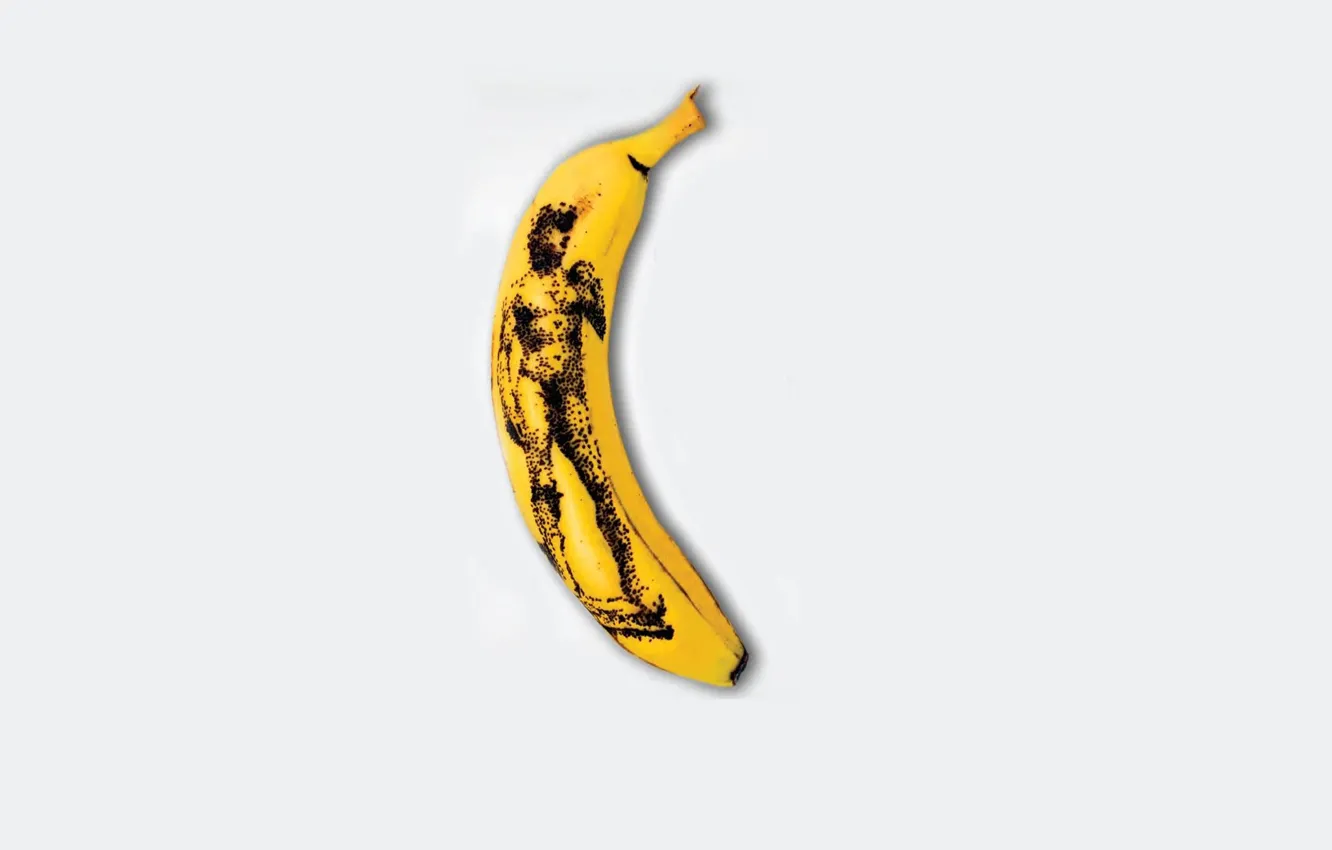 Photo wallpaper one, point, male, banana, Apollo