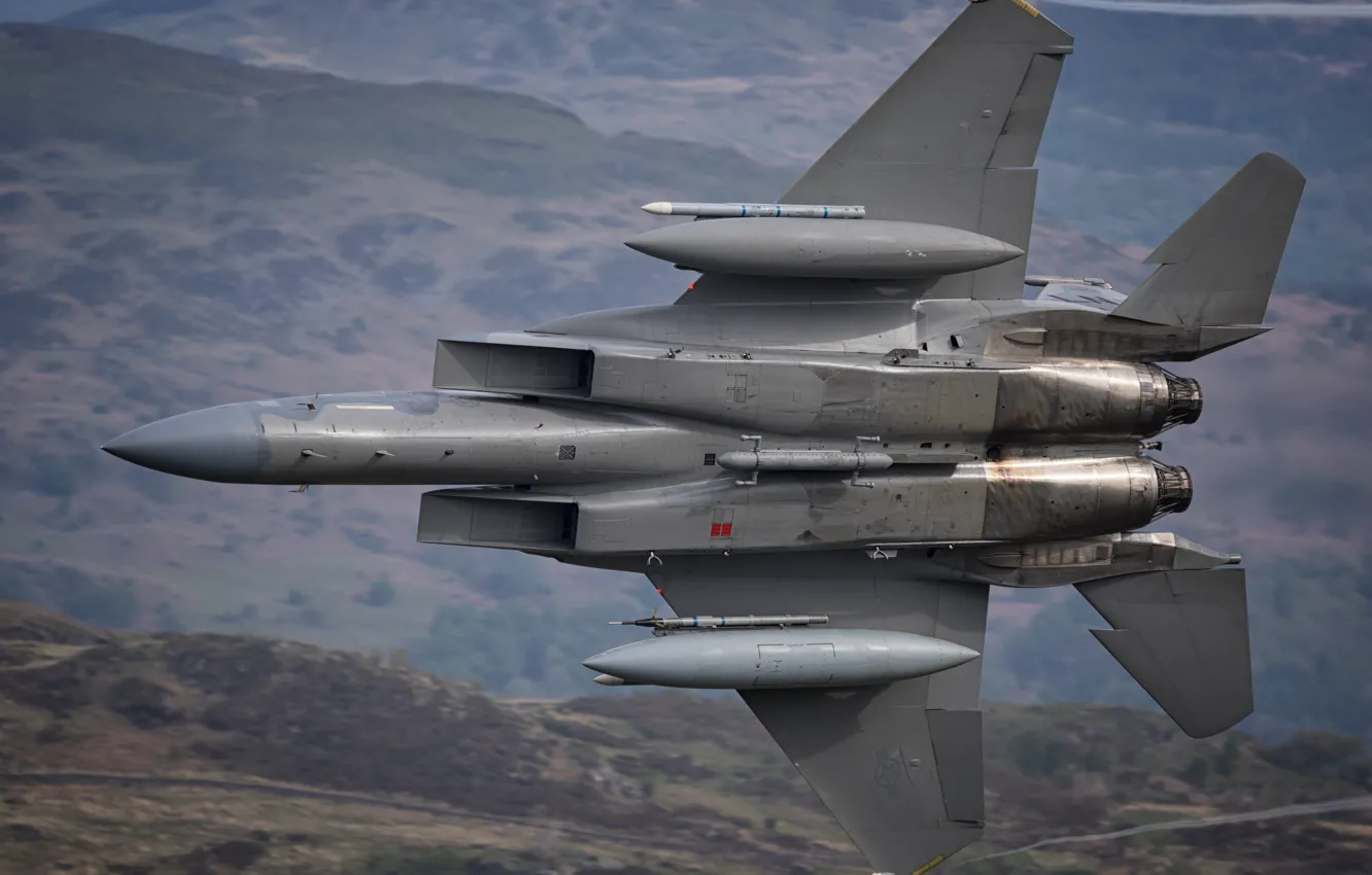 Photo wallpaper fighter, Eagle, F-15C