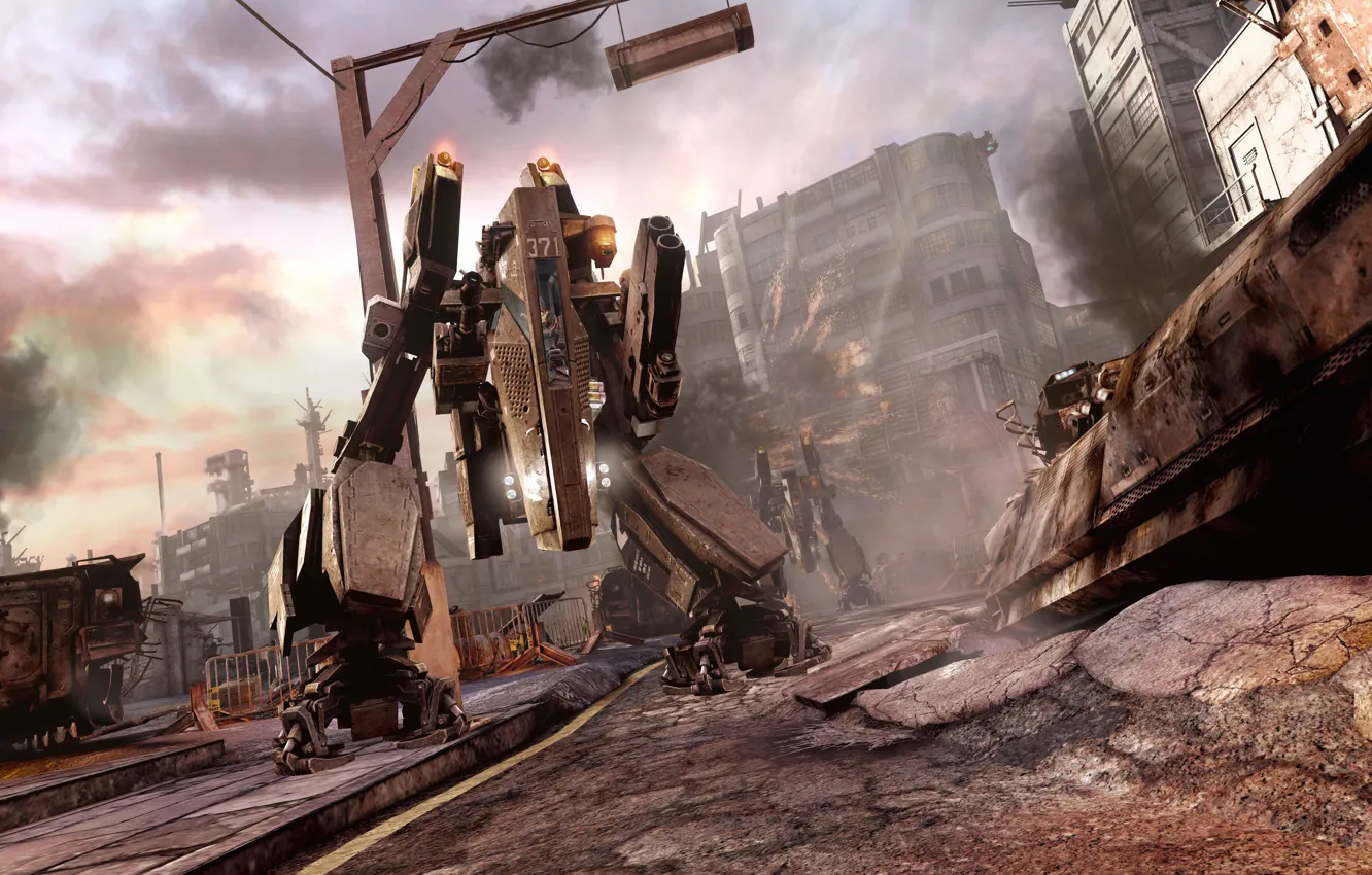 Photo wallpaper killzone, mecha, helghast