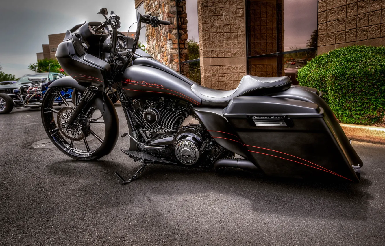 Photo wallpaper motorcycle, bike, Harley-Davidson, Harley Davidson