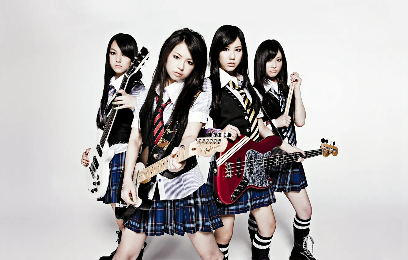 Photo wallpaper Rock, Music, Girls, Japanese, Girl Band, Scandal, Jrock