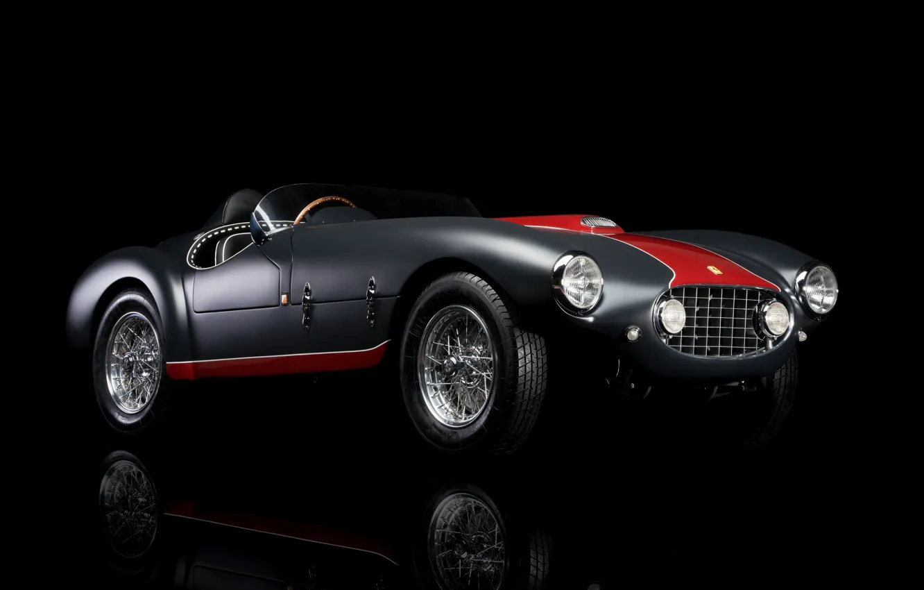 Photo wallpaper Ferrari, 1953, Classic, Classic car, Sports car, Ferrari 166, Ferrari 166 MM/53 Spyder