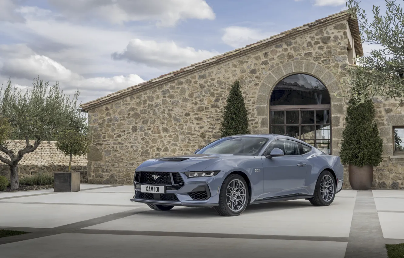 Photo wallpaper Mustang, Ford, Ford Mustang GT