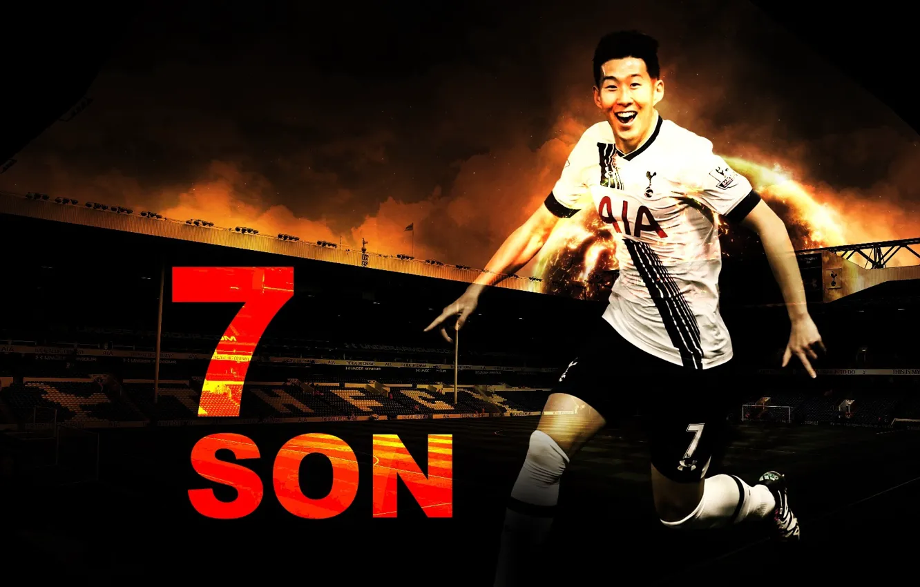 Photo wallpaper football, Spurs, Tottenham Hotspur, Son, Tottenham Wallpaper, Son Heung-Min