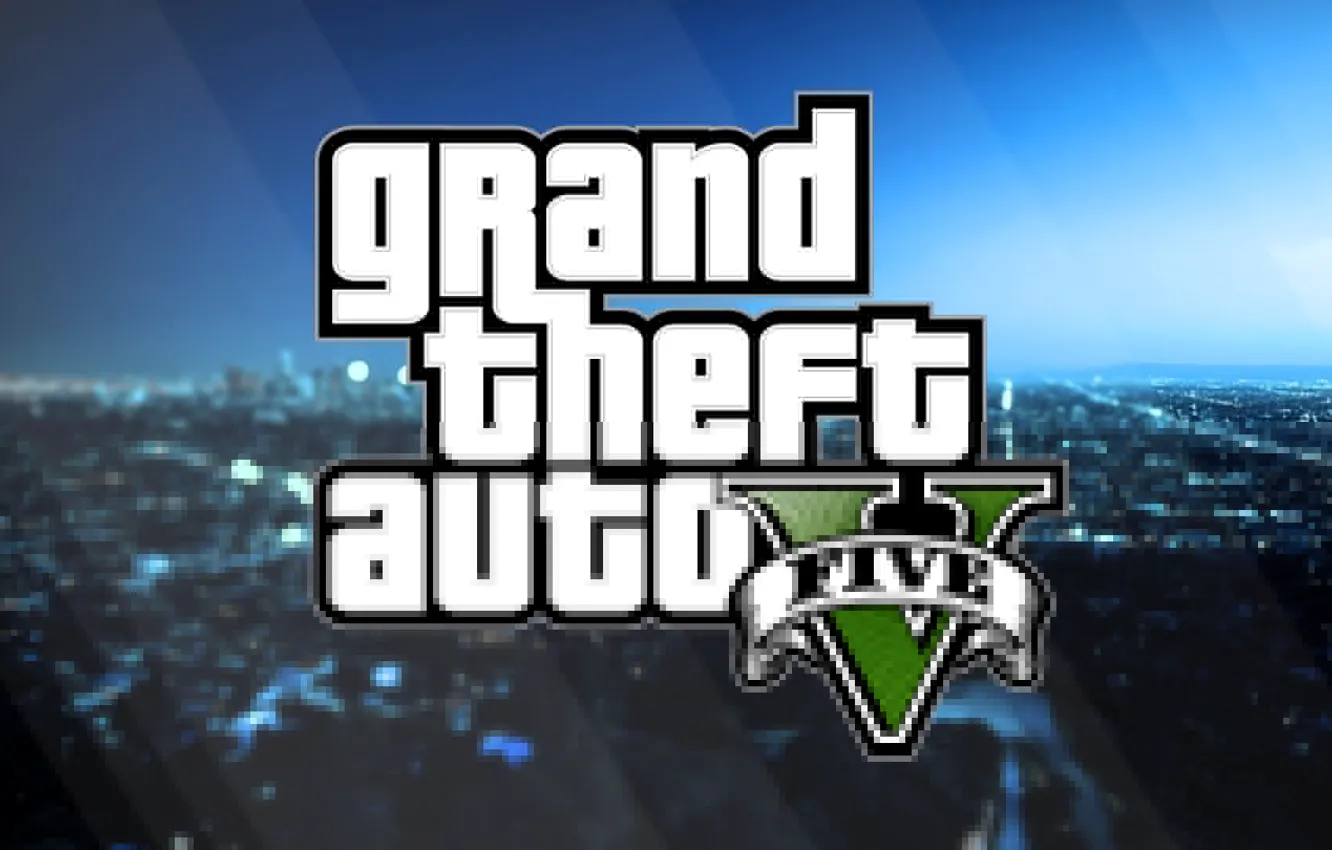 Photo wallpaper game, gta, gta 5, city, logo, GTA V, Rockstar