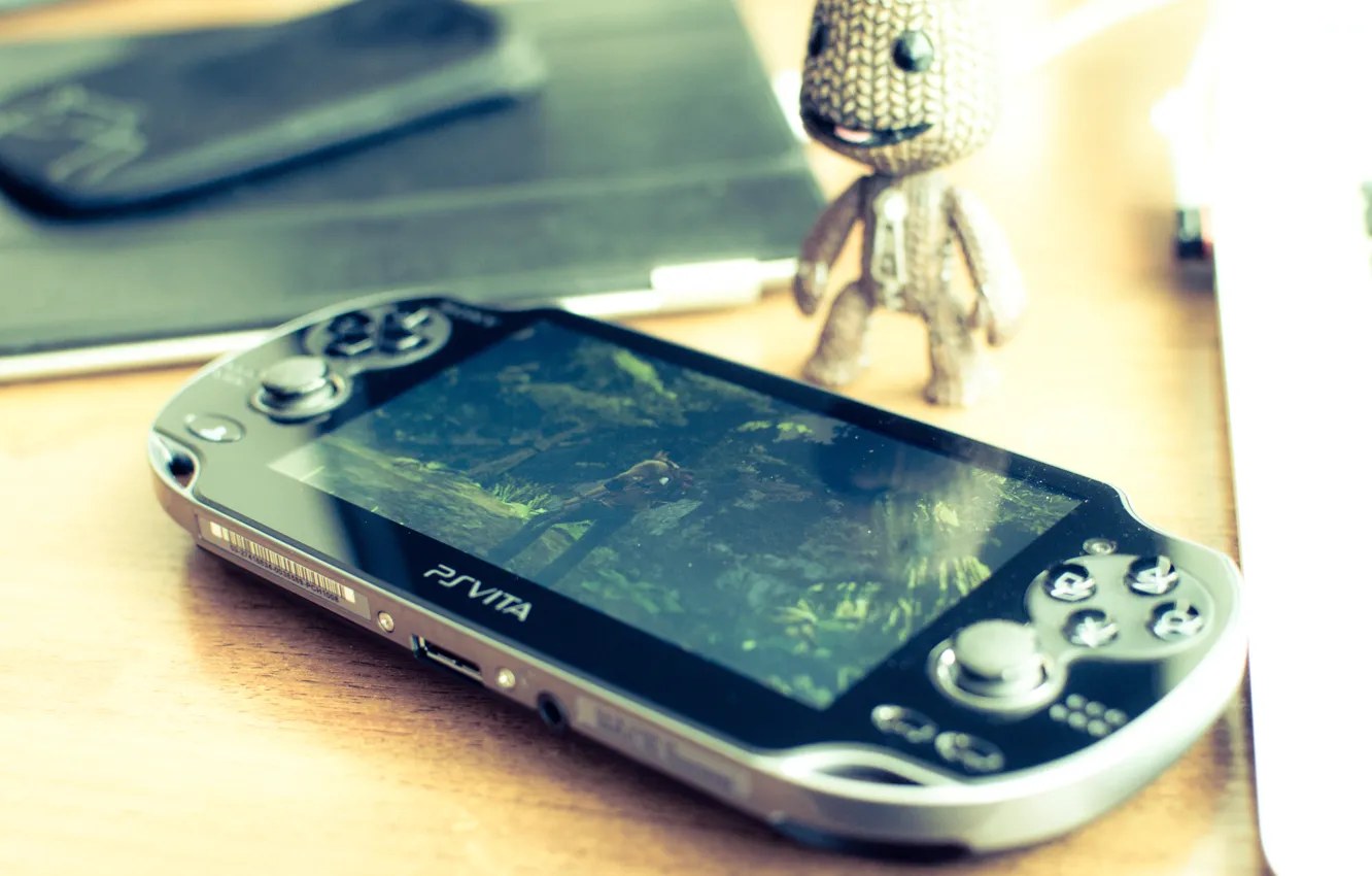Photo wallpaper toy, the game, sony, console, uncharted, little big planet, ps vita