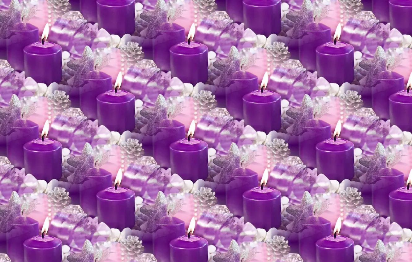 Photo wallpaper background, holiday, new year, texture, candles