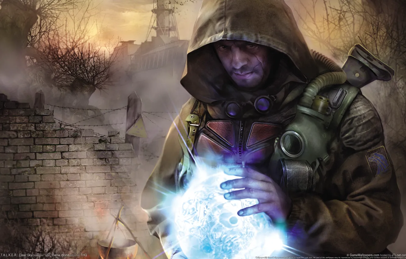 Photo wallpaper energy, artifact, Stalker, clear sky, Stalker