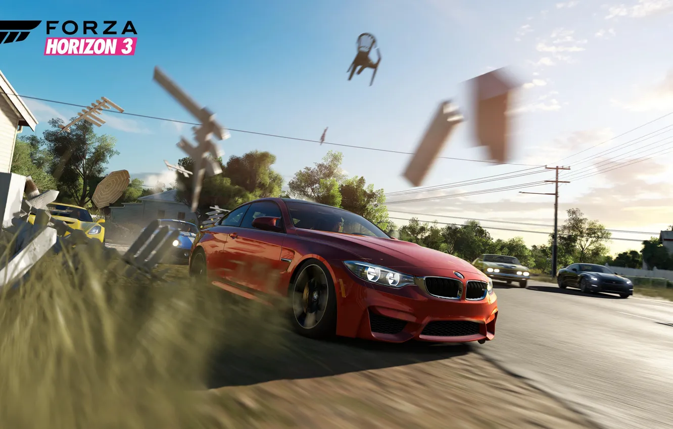Photo wallpaper Microsoft, Car, Game, Forza Horizon 3